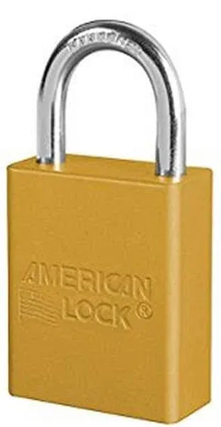 American Lock Solid Aluminum Padlock