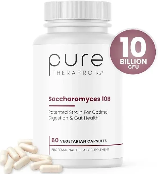 Saccharomyces Boulardii - 10 Billion CFU - Acid Resistant Capsules