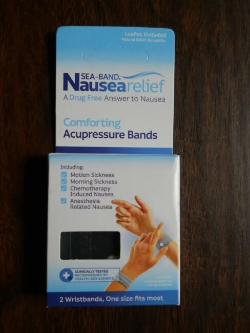 Sea Band Acupressure Nausea Relief Wristbands