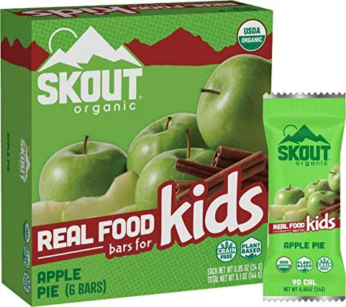 Skout Organic Kids Bars Apple Pie