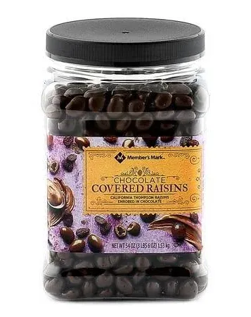 Member's Mark Chocolate Raisins (54 Ounce)