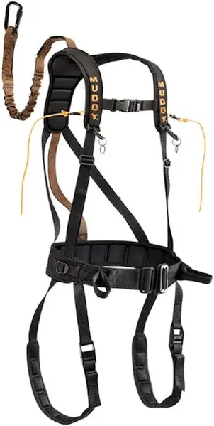 Muddy Hunting Tree Stand Safety Systems Lightweight Padded Quick-Release-<wbr/>X-LARGE