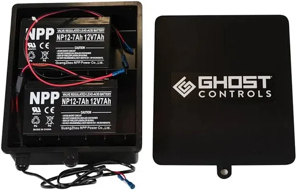 Ghost Controls ABBT Battery Box Kit FOR GATE OPENER AND DEER FEEDERS