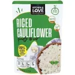 Kitchen & Love Pre-Cooked Cauliflower Rice, 6-Pack, 8 oz