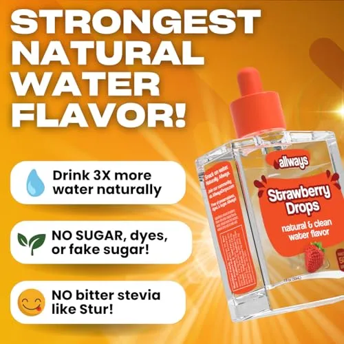 Allways Drops Liquid Water Enhancer Drink Mix