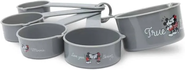 Disney Mickey and Minnie Mouse Measuring Cups - Adorable Love Themed Mickey M...