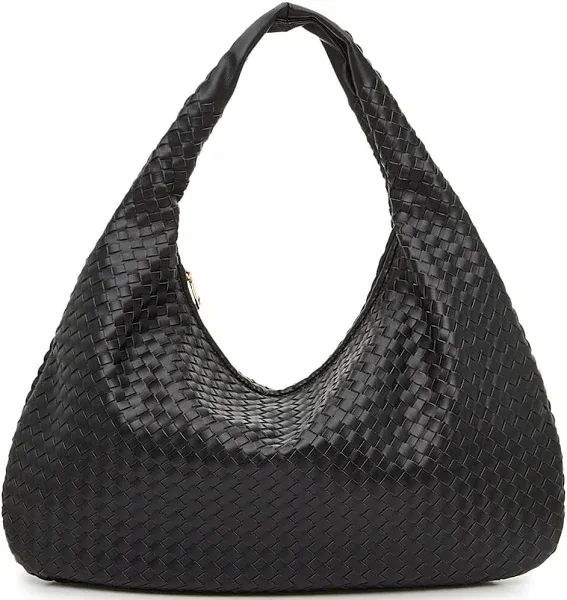 Crown Vintage Woven Hobo Bag