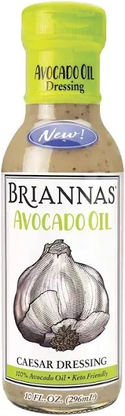 Briannas Avocado Oil Caesar Dressing 10 fl oz