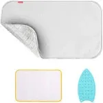 YQMAJIM Upgraded Thick Ironing Mat,Travel Ironing Blanket Ironing Pad,Portable Double-Side Using,Heat Resistant Pad Cover for Washer,Dryer,Table Top