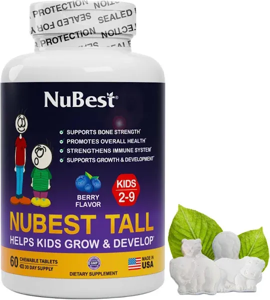 NuBest Tall Kids Helps Kids Grow & Develop Healthily