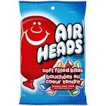 Airheads - Bites Assorted Flavours - 170g Peg Bag - Chewy and Flavourful Candies