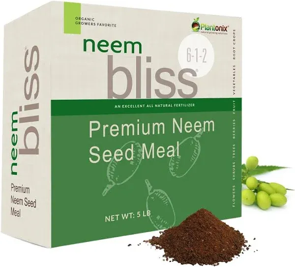 Neem Bliss Meal Premium Neem Seed Meal/ Cake - Nitrogen Source