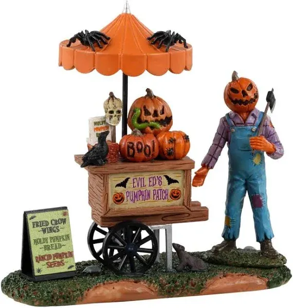 Lemax Spooky Town Pumpkin Patch Vendor