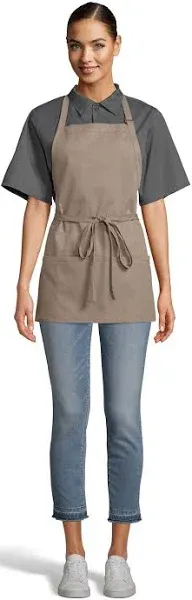 Uncommon Threads Adjustable 3 Pocket Bib Apron