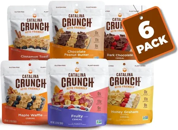 Catalina Crunch Keto Cereal Variety Pack