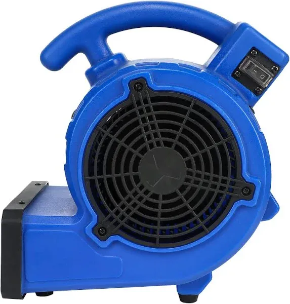 12&#039;&#039; Air Mover 305 CFM Mini Floor Blower Fan for Water Damage Blue Air Mover