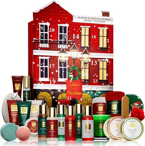 Beauty &amp; Spa Advent Calendar, Christmas Advent Calendar for Adults