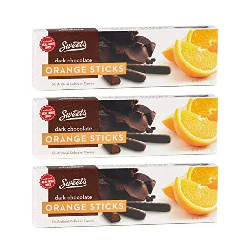 Sweets Dark Chocolate Orange Sticks