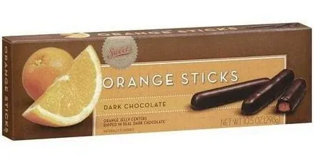 Sweet's Dark Chocolate Orange Sticks