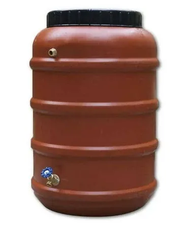 Rain Barrel, DIY Kit, Made from Previously Used Food Grade Barrel, Upcycled, Recycled, 58 Gallon Size