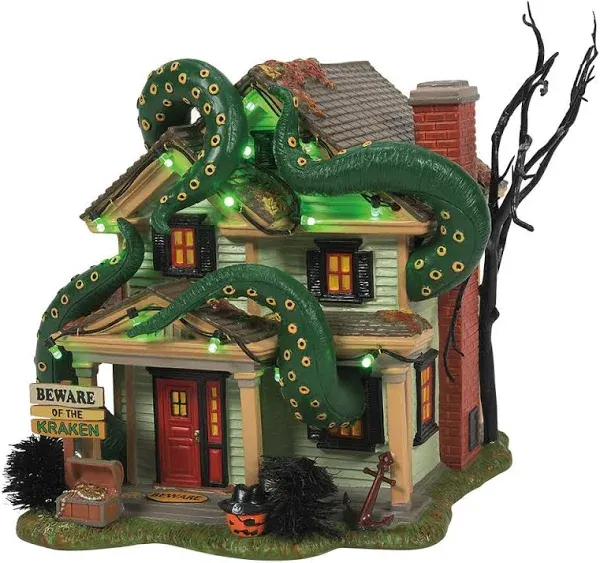 Department 56 Halloween Village The Kraken House