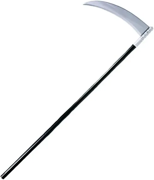 Kangaroo Grim Reaper Scythe Weapon – Prop for Halloween Parties – 40-inch Long Sickle for Kids and Adults – Halloween Weapons Grim Reaper Costume Scythe Prop – Scythe Toy