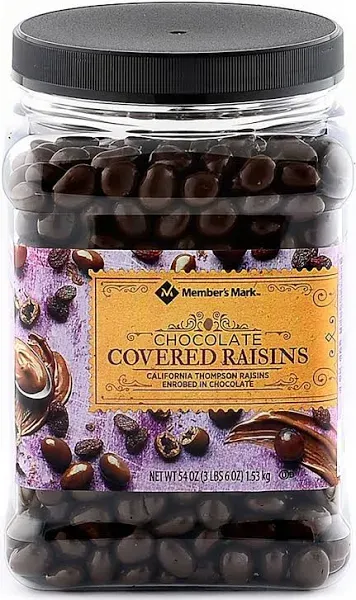 Member's Mark Chocolate Raisins (54 Ounce)