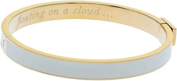 Kate Spade New York Women's Floating On A Cloud Idiom Bangle Bracelet