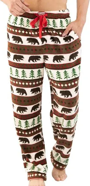 Lazy One Men's Fleece Pajama Pants