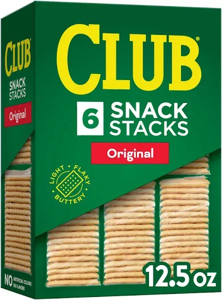 Club Crackers Snack Stacks Original 12.5 oz