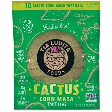 Tia Lupita Cactus Corn Tortillas