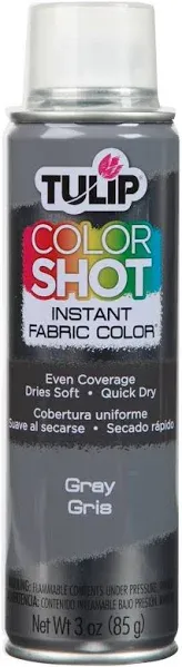 Tulip Color Shot Instant Fabric Color Spray 3ozWhite