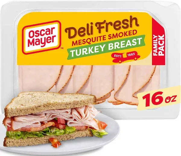 Oscar Mayer Deli Fresh Mesquite Smoked Turkey Breast