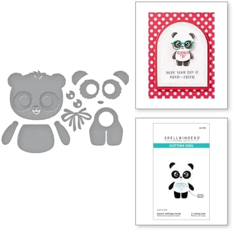 Spellbinders Monster Birthday Die and Clear Stamp Bundle