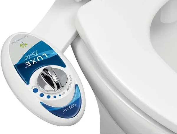 NEO 110 - Fresh Water Non-Electric Bidet Attachment for Toilet Seat, Adjustab...