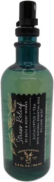 Bath &amp; Body Works Stress Relief Eucalyptus And Spearmint Pillow Mist 5.3 oz