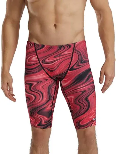 TYR Men's Durafast Elite Solid Jammer Swimsuit