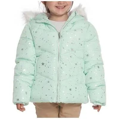 Rokka&Rolla Girls' Heavyweight Puffer Jacket Bubble Coat