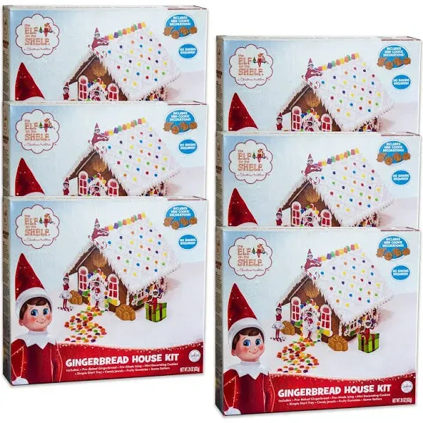 The Elf On The Shelf Holiday Gingerbread House Kit