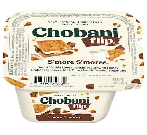 Chobani S'more S'mores Greek Yogurt (5.3 oz, 4 ct)