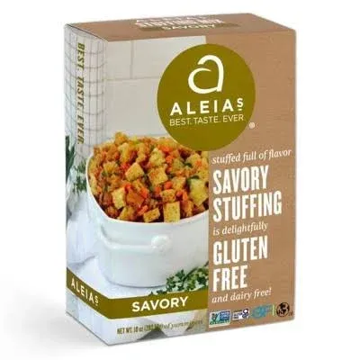 Aleias Stuffing Mix Savory Box - 10 Oz