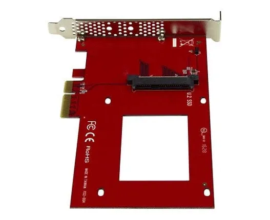 StarTech.com U.2 to PCIe Adapter for 2.5" U.2 NVMe SSD PEX4SFF8639