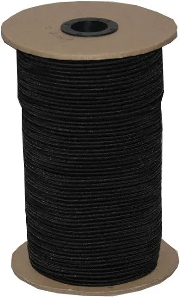 T.W Evans Cordage SC-104300B 1/4-Inch by 300-Feet Elastic Bungee Shock Cord, ...