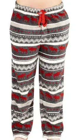 Lazy One Men's Nordic Fleece Pajama Pants