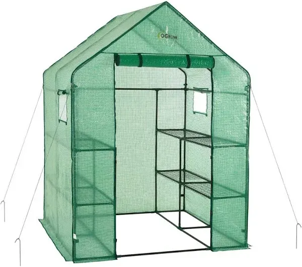 Machrus Ogrow Deluxe Walk-In Greenhouse