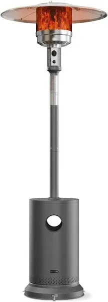 EAST OAK 48,000 BTU Patio Heater for Outdoor Use with Round Table Design, Dou...