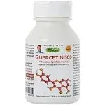 ANDREW LESSMAN Quercetin 500-60 Capsules - 500 mg Unique Quercetin Phospholipid Complex, Highly Absorbable Formula to Support Healthy Heart, Circulatory and Immune Function. No Additives.