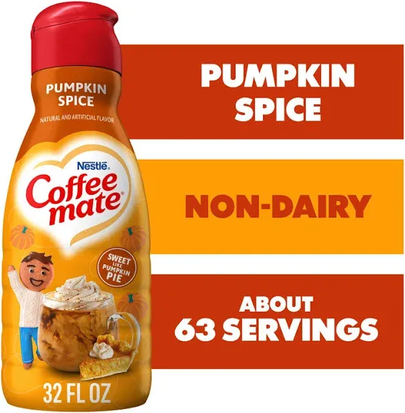 Coffee mate Liquid Coffee Creamer Pumpkin Spice