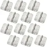 3-1/2" Heavy-Duty Interior Door Hinges - Satin Nickel- Cauldham