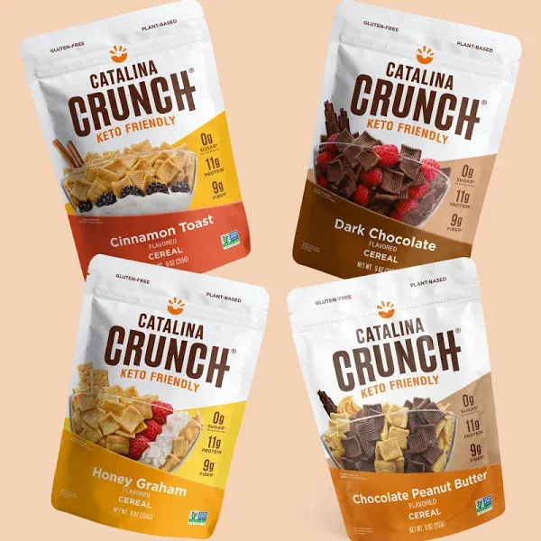 Catalina Crunch Cereal Variety Keto Friendly Low Carb